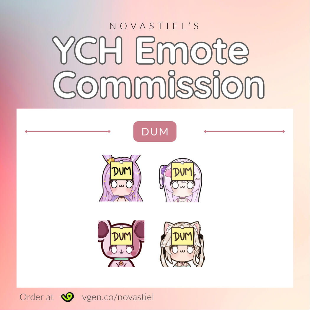 Digital Commission Emotes