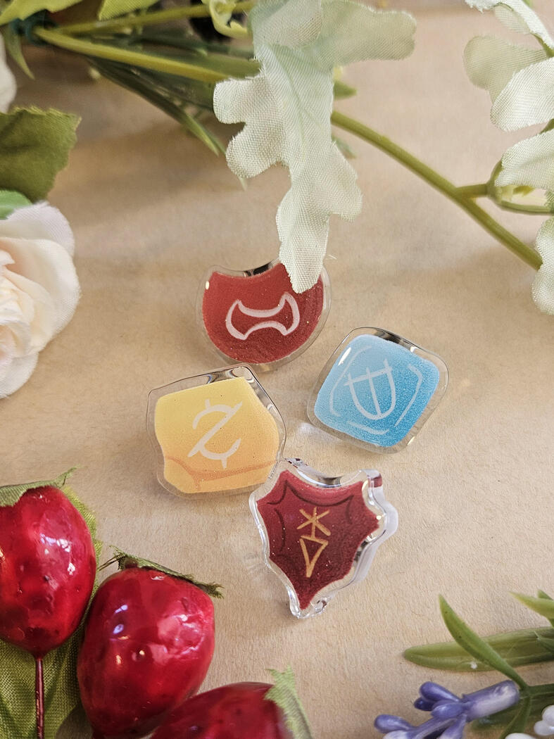 FFXIV Job Stone Pins